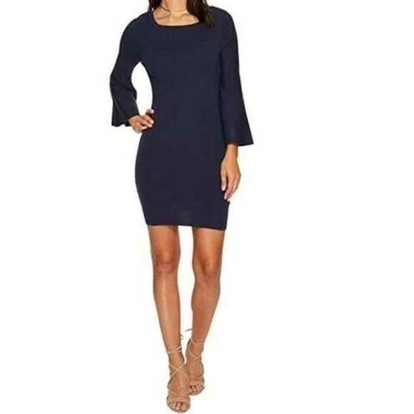 J.O.A. Dresses & Skirts - Joa Long Sleeve Bell Sleeve Dress l SIZE XS